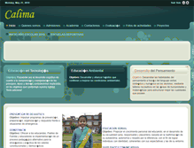 Tablet Screenshot of colegiocalima.edu.co
